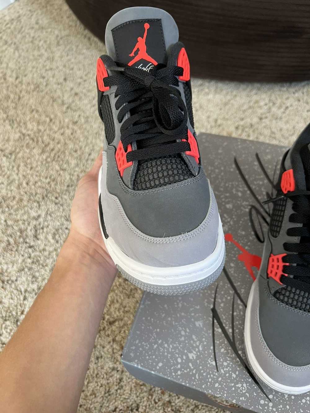 Jordan Brand × Nike Jordan Retro 4 infrared - image 8