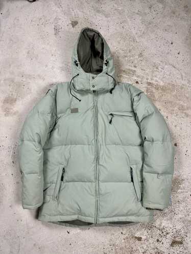 Fila × Vintage Vintage Y2K Fila Puffer Down Hoode… - image 1