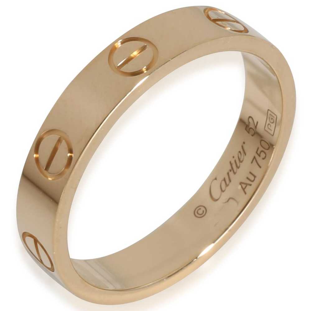 Cartier Love yellow gold ring - image 3