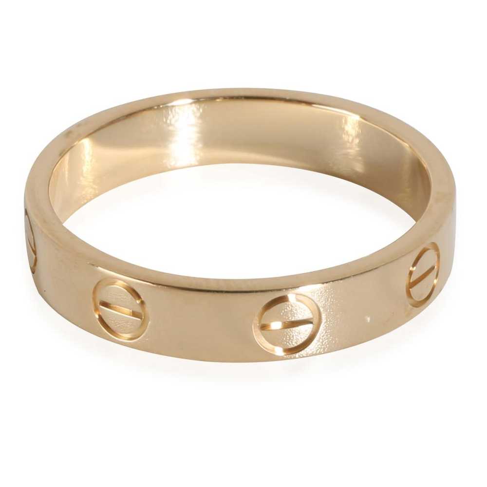 Cartier Love yellow gold ring - image 4