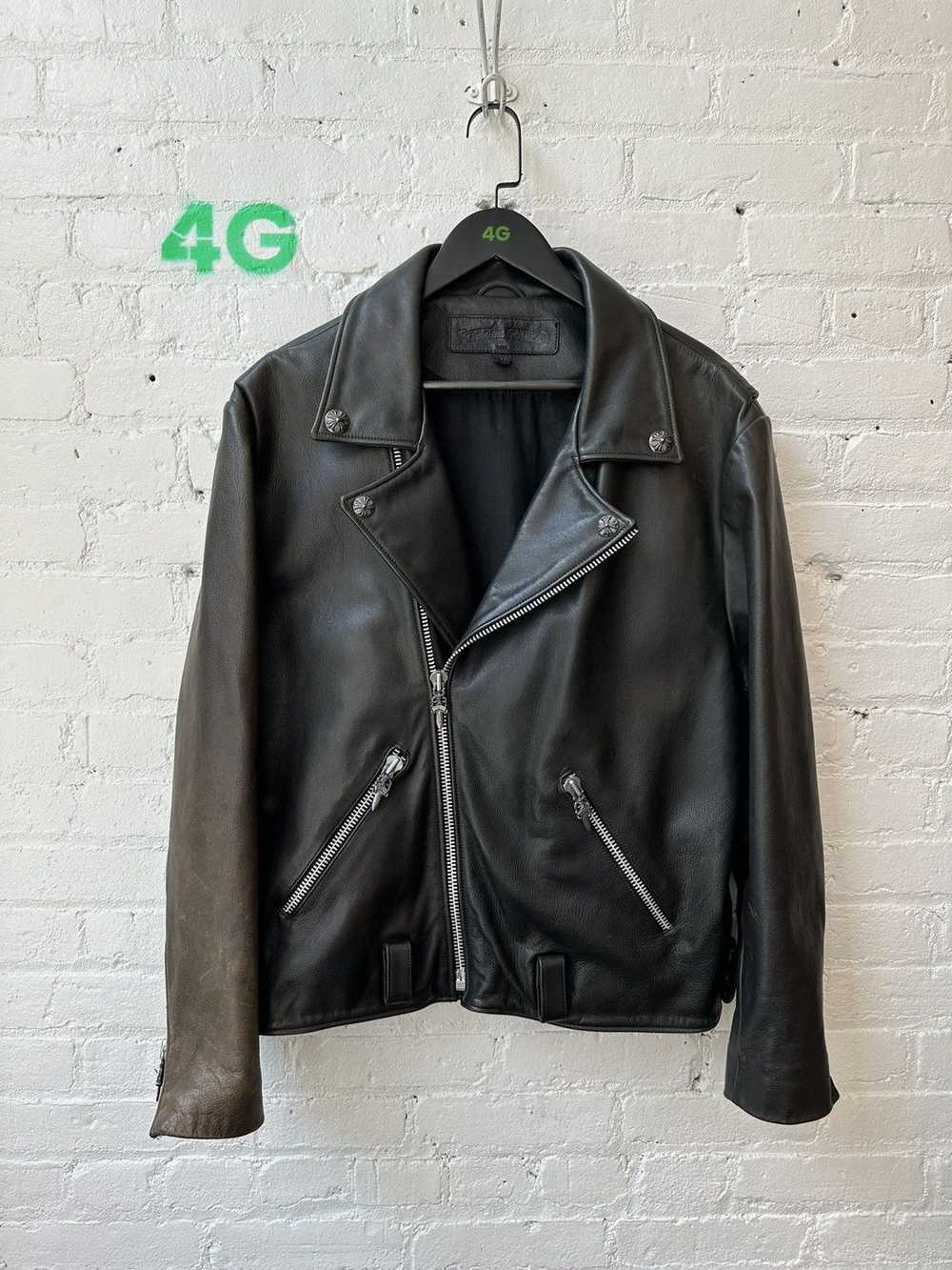 Chrome Hearts CHROME HEARTS 90’S LEATHER JACKET S… - image 2