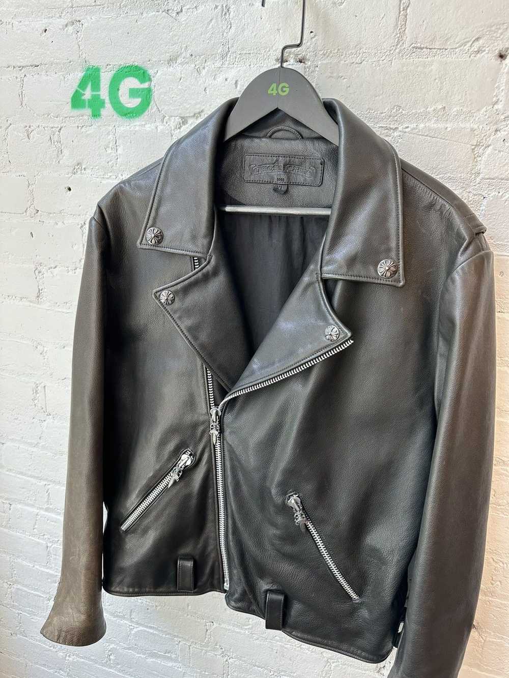 Chrome Hearts CHROME HEARTS 90’S LEATHER JACKET S… - image 3