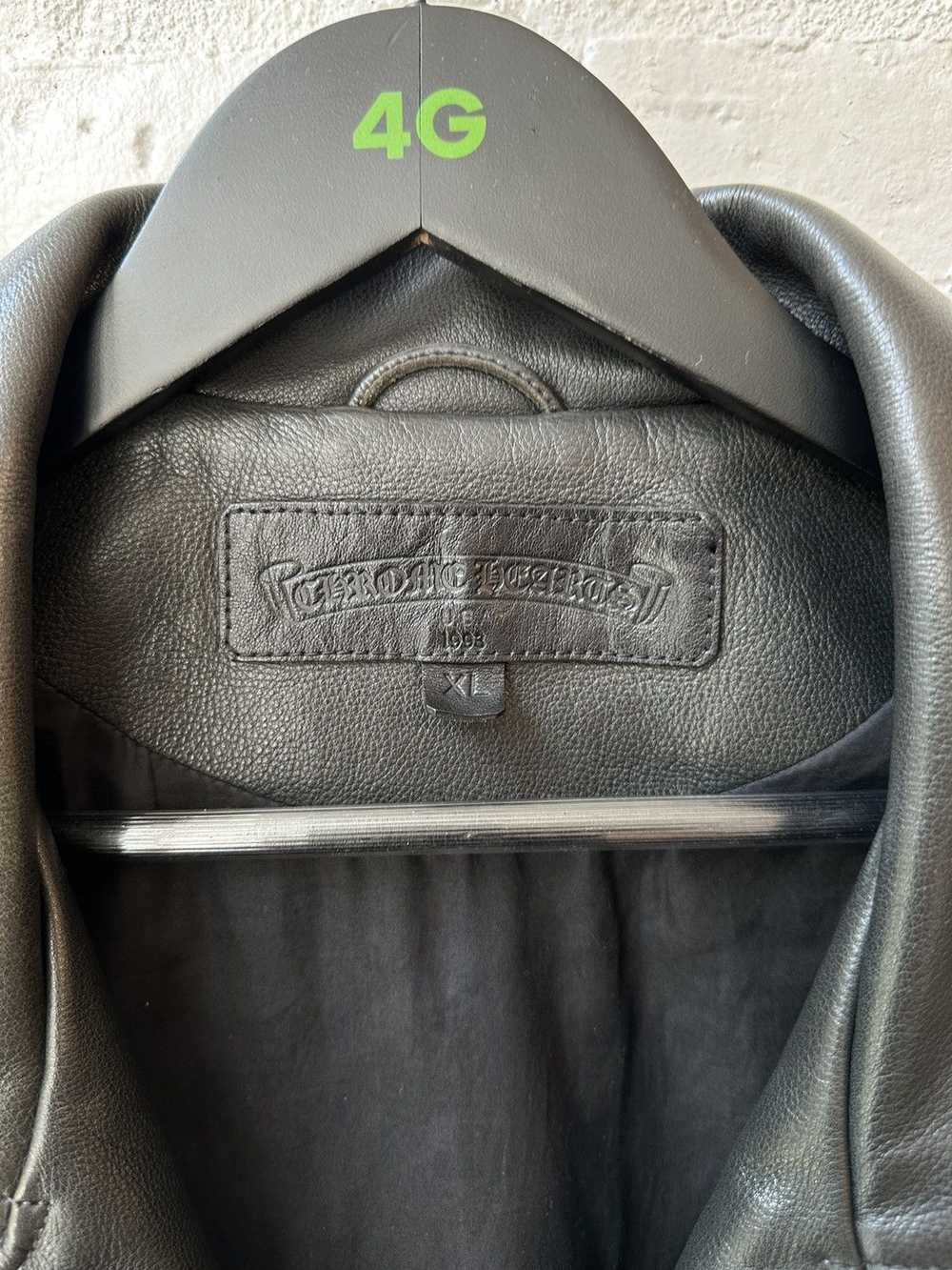 Chrome Hearts CHROME HEARTS 90’S LEATHER JACKET S… - image 4