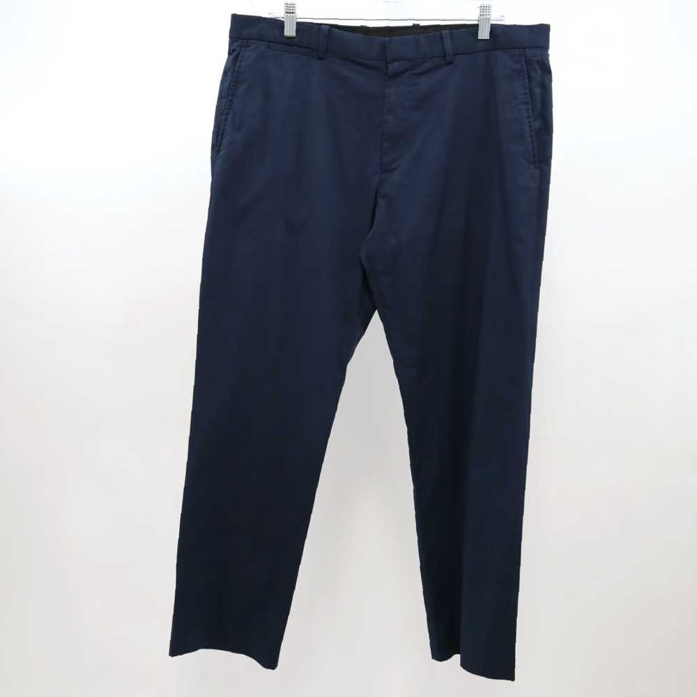 Theory Navy Blue Cotton Stretch Cropped Fit Chino… - image 1