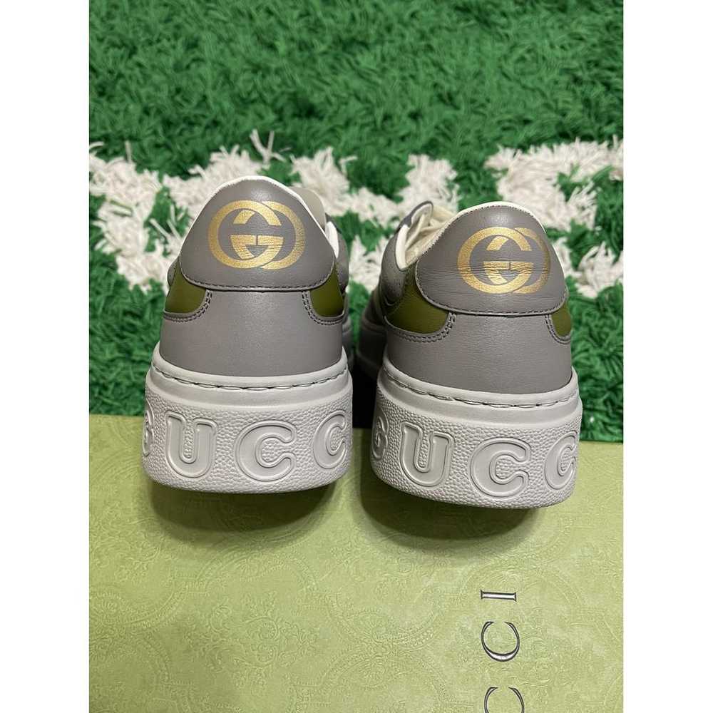 Gucci Leather low trainers - image 3