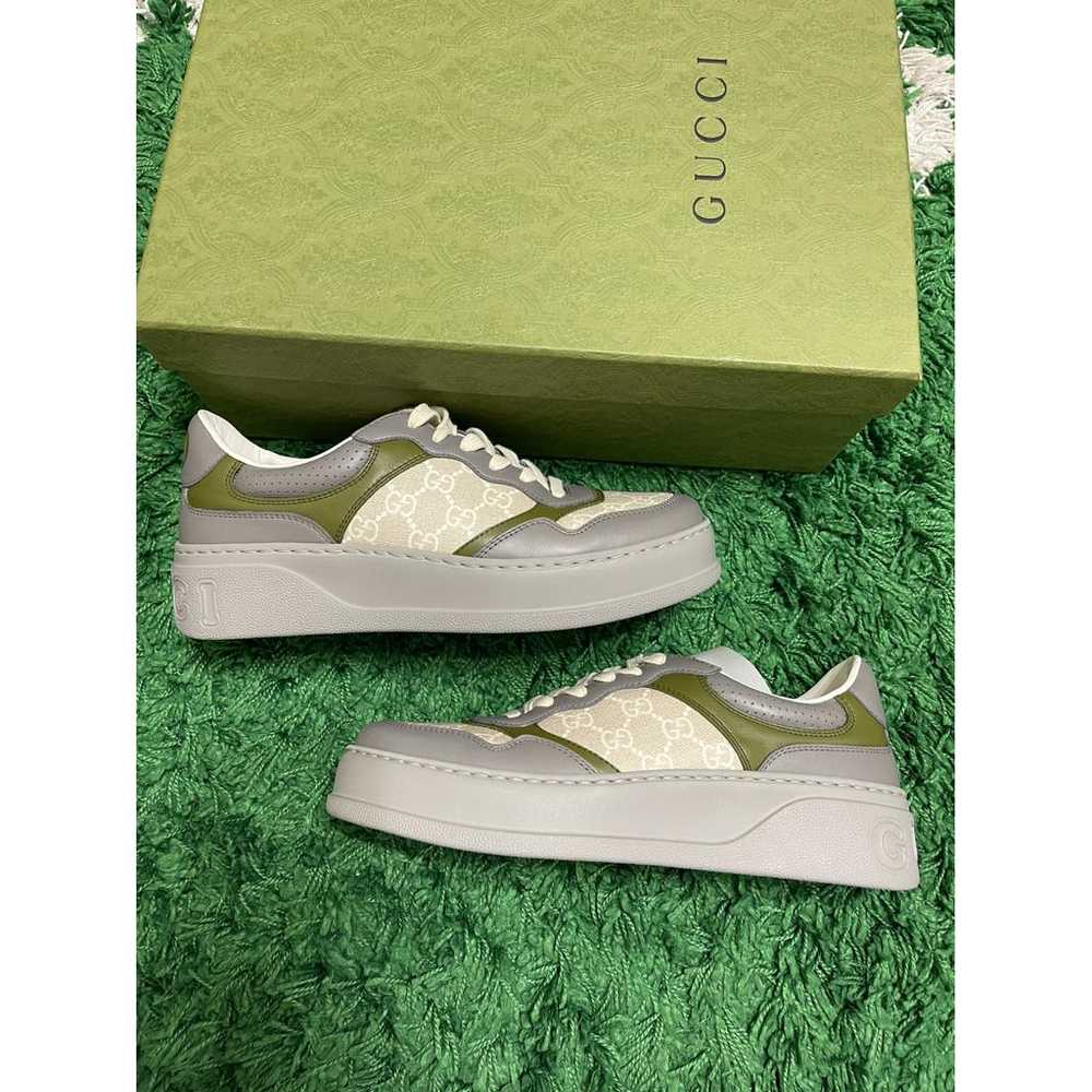 Gucci Leather low trainers - image 4