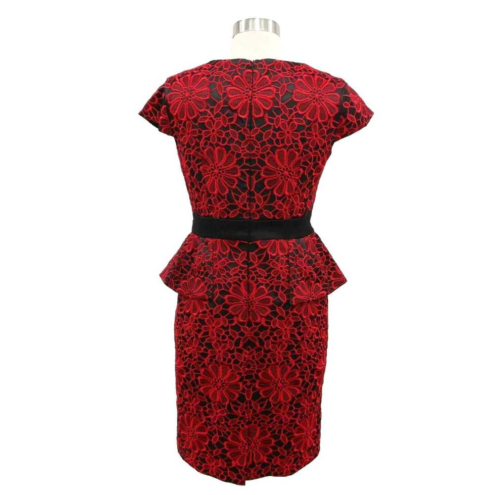 Karen Millen Karen Millen Black and Red Floral Em… - image 7