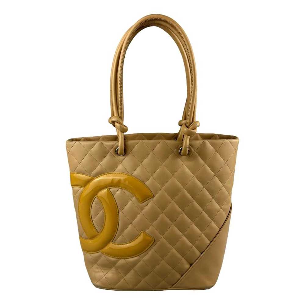 Chanel Cambon Small Rectangle leather tote - image 5