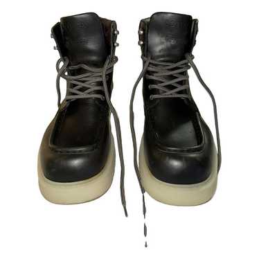 Bottega Veneta Tire leather boots