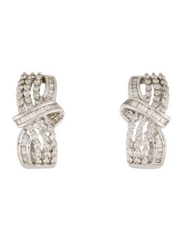 Earrings 18K White Gold - image 1