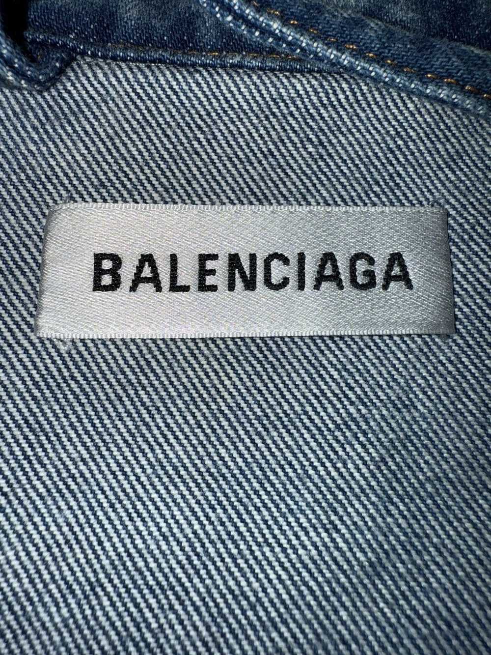 Balenciaga Balenciaga Paris Denim Jacket - image 4