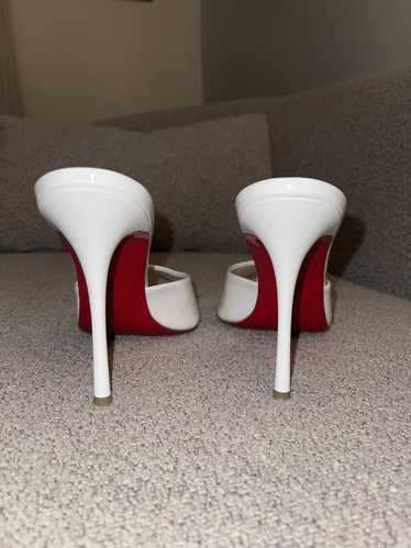 Christian Louboutin White open toe