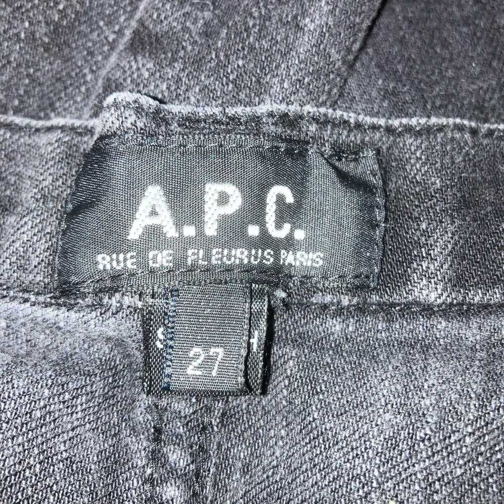 A.P.C. A. P. C. Black Petit New Standard Slim Bla… - image 12