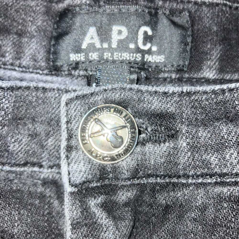 A.P.C. A. P. C. Black Petit New Standard Slim Bla… - image 4