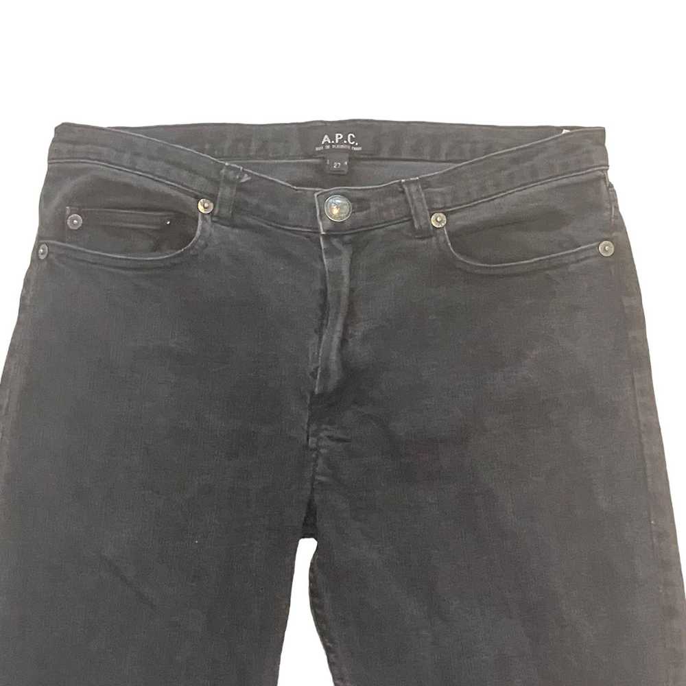 A.P.C. A. P. C. Black Petit New Standard Slim Bla… - image 6