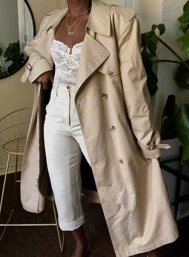 vintage christian dior trench coat