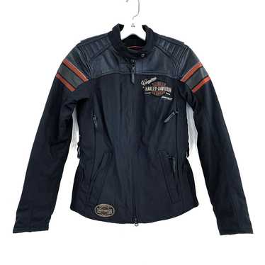 Wmns HARLEY DAVIDSON Leather Embroidered Motorcyc… - image 1