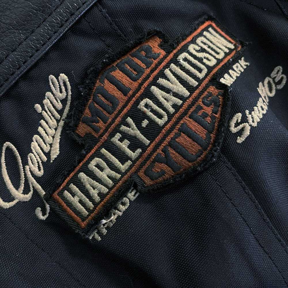 Wmns HARLEY DAVIDSON Leather Embroidered Motorcyc… - image 2