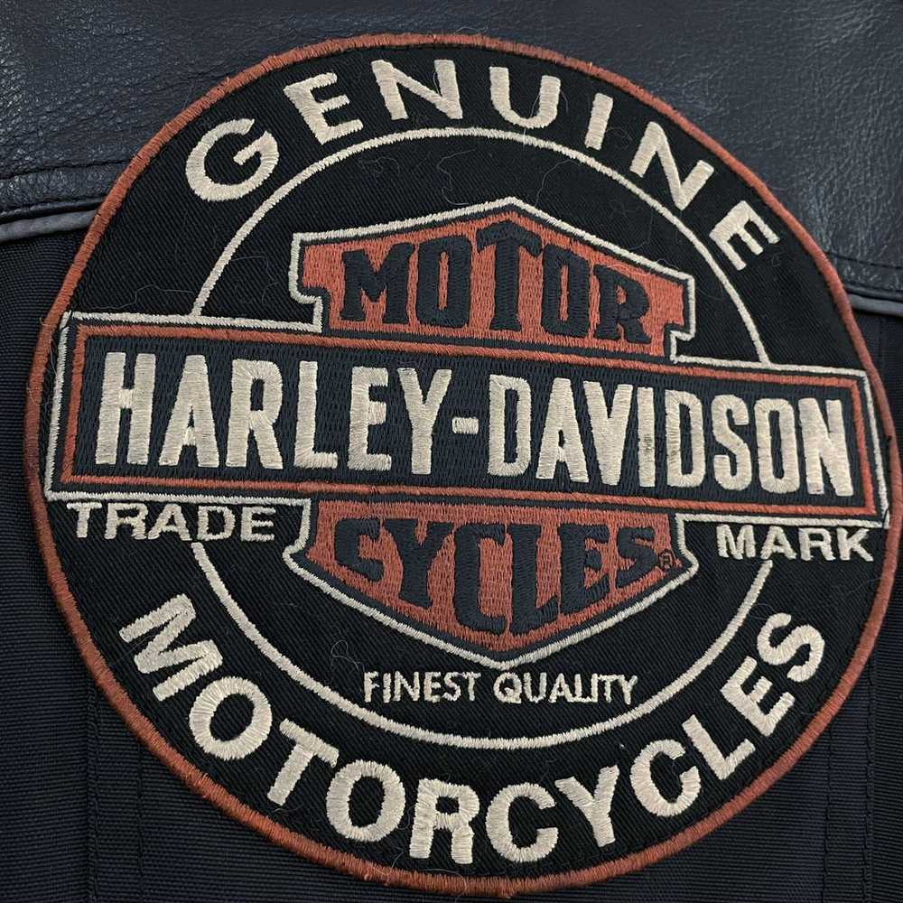 Wmns HARLEY DAVIDSON Leather Embroidered Motorcyc… - image 3