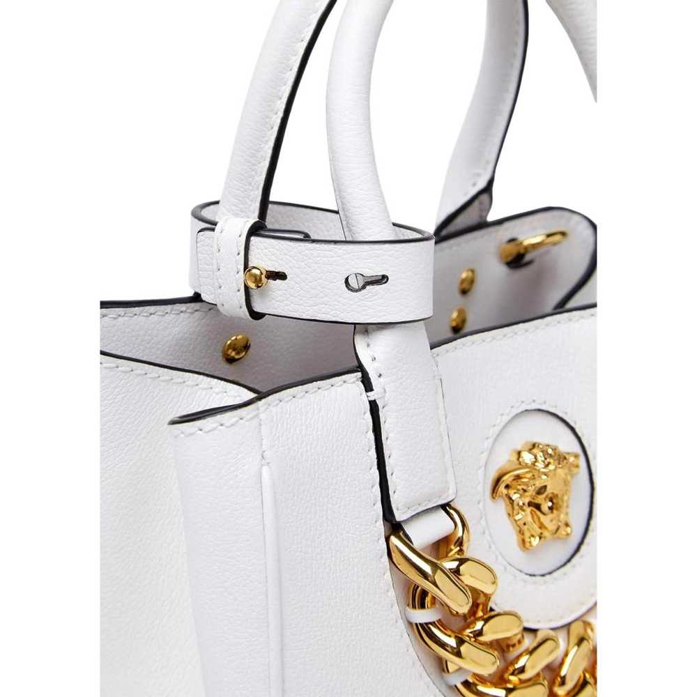 Versace La Medusa leather handbag - image 5