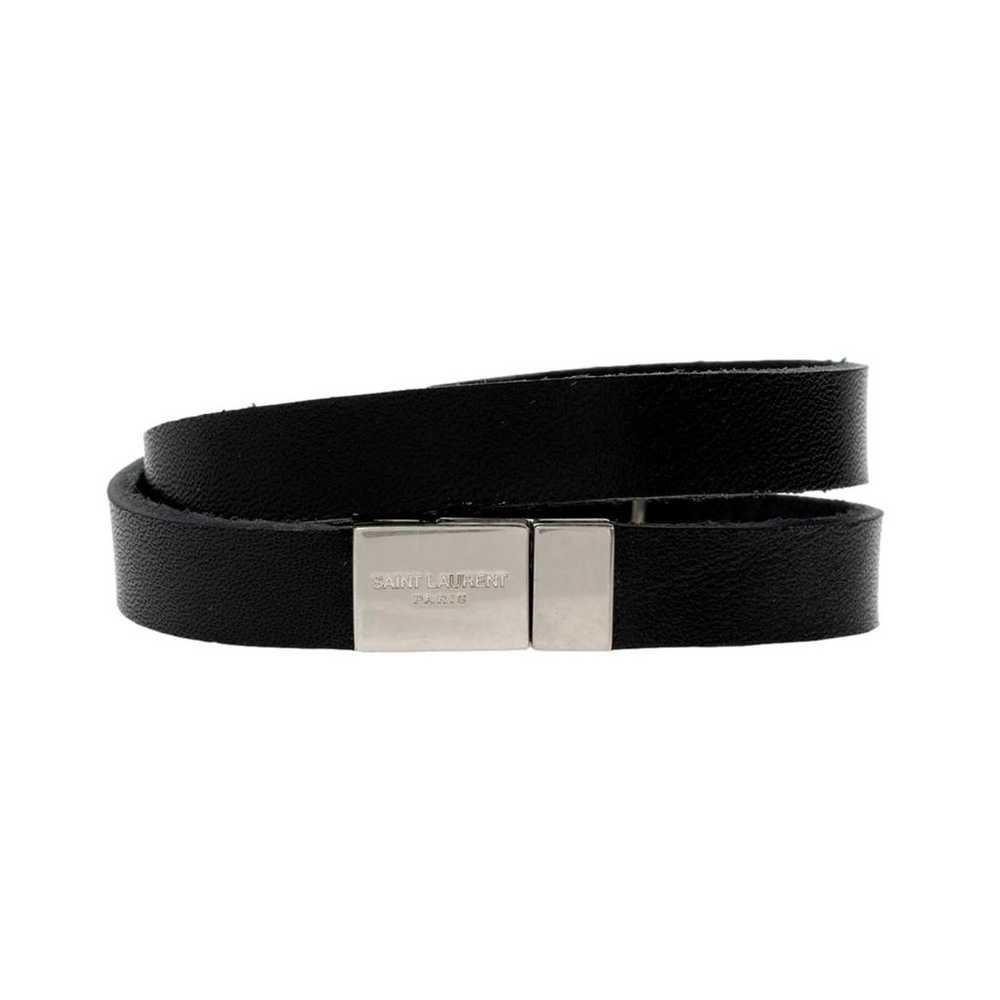 Saint Laurent Leather bracelet - image 3