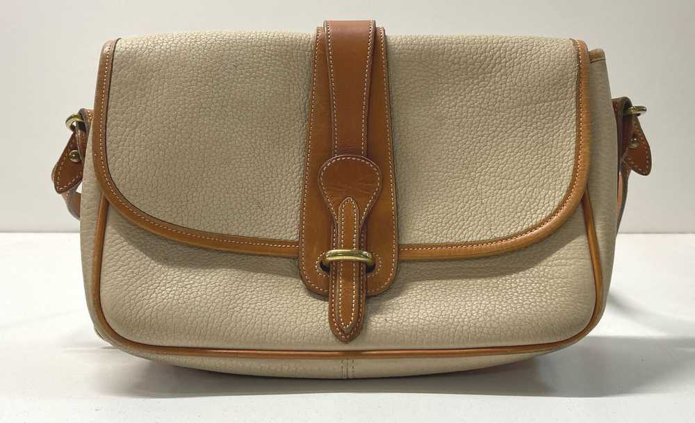 VTG Dooney & Bourke British Tan All Weather Leath… - image 1