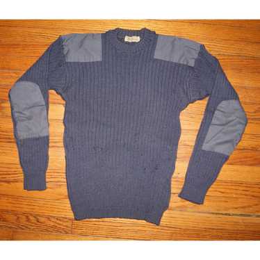 L.L. Bean VTG LL Bean Wool Sweater Made England E… - image 1