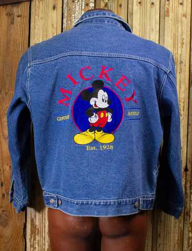 Disney × Vintage Vintage Mickey Mouse Denim Jacket