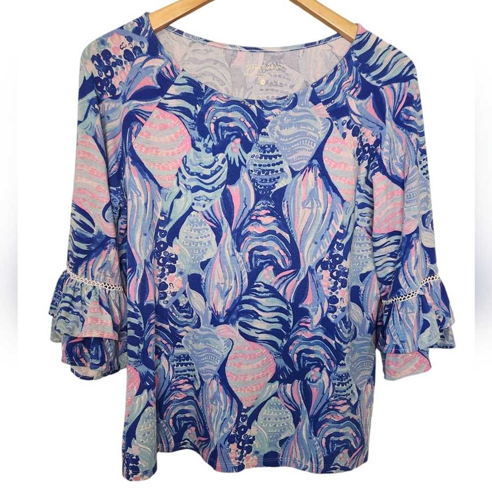 Lilly Pulitzer Lilly Pulitzer Laddie Top in Twili… - image 2