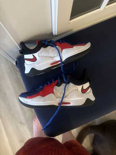 Nike 2021 PG 5 ‘White University Red’ 6.5 Used No… - image 1