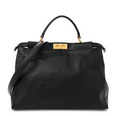 FENDI Vitello Morgan Shiny Nappa Medium Peekaboo I