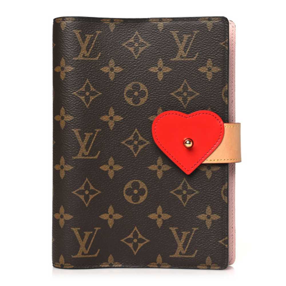 LOUIS VUITTON Monogram Lockme MM Notebook Cover - image 1