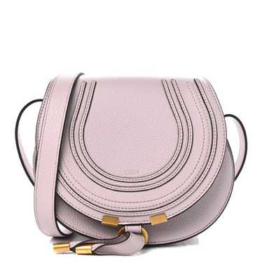 CHLOE Grained Calfskin Small Marcie Saddle Bag Mis