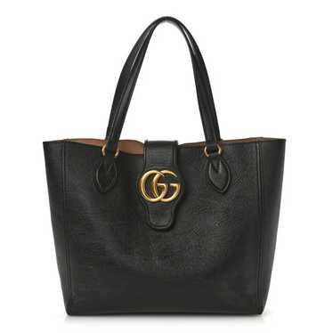 GUCCI New Sakai Calfskin Lux Small Dahlia Tote Bla