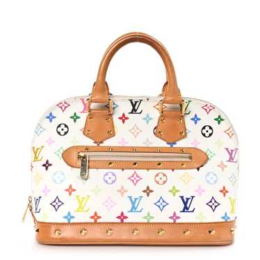 LOUIS VUITTON Monogram Multicolor Alma White