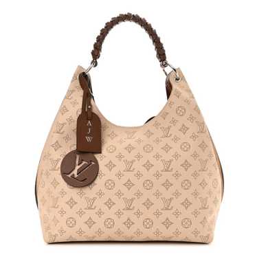 LOUIS VUITTON Mahina Carmel Hobo Creme - image 1