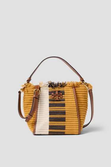 Tory Burch Accessories McGraw Woven Bucket Bag