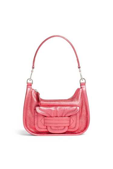 PIERRE HARDY Pink Metallic Alpha Bag - image 1