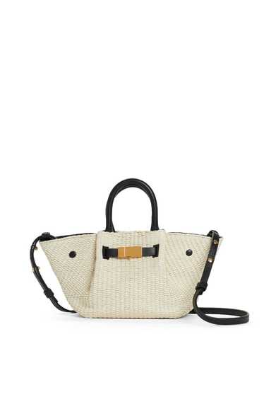 DeMellier Raffia Mini New York Bag