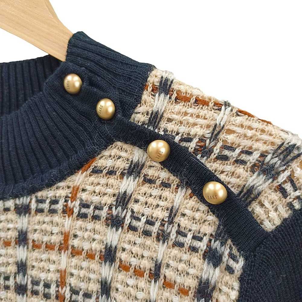 Daks London × Designer DAKS LONDON Knit Sweater - image 3