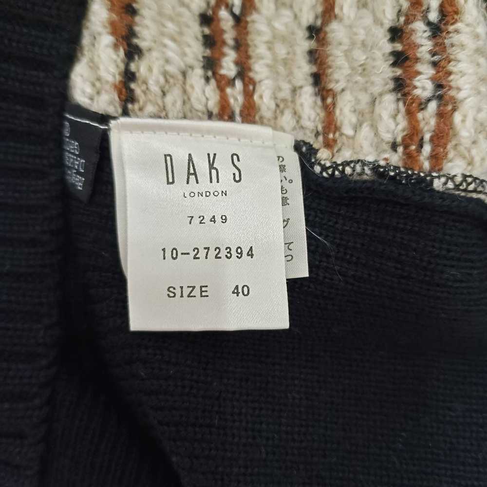 Daks London × Designer DAKS LONDON Knit Sweater - image 7