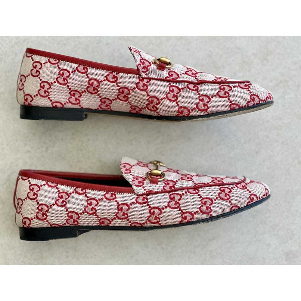 Gucci Jordaan cloth flats - image 3