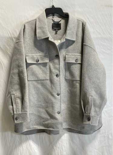 NWT Banana Republic Womens Gray Long Sleeve Double