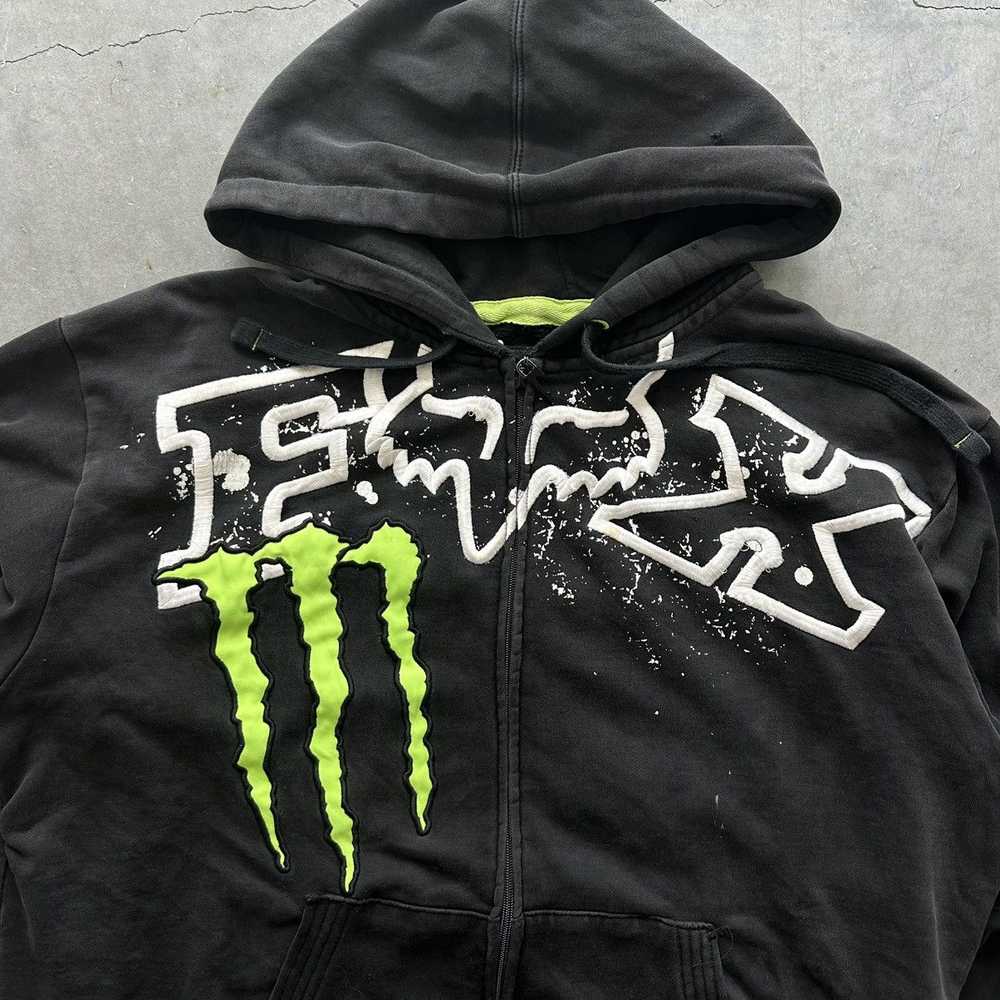 Fox Racing × Jnco × Vintage Vintage Y2K Monster E… - image 2