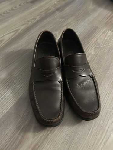 Salvatore Ferragamo Slip on leather loafers