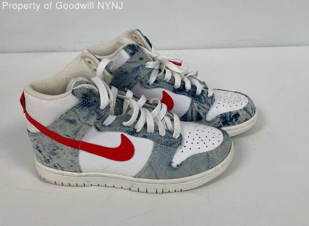 Nike Men's Washed Denim Pack High Dunks Size 6 - image 3