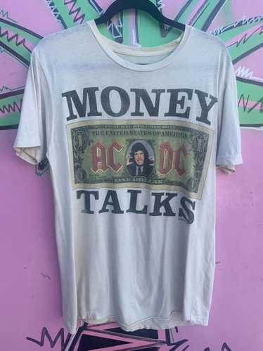 AS-IS REPOP AC DC MONEY TALKS GRAPHIC T-SHIRT