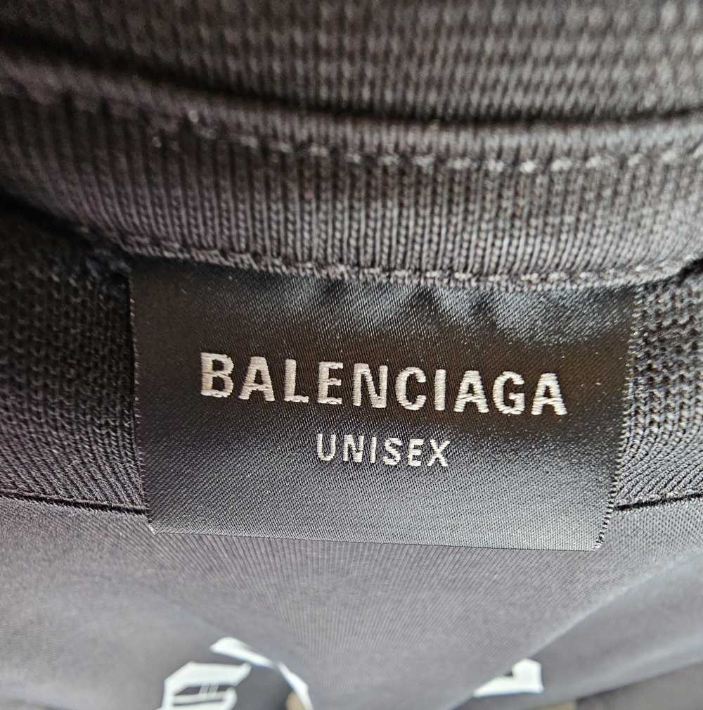 Balenciaga Black nologo t-shirt - image 2