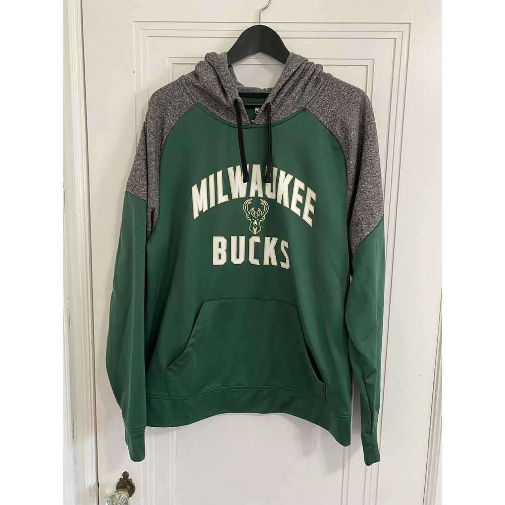 NBA Milwaukee Bucks NBA Basketball Hoodie Sweatsh… - image 1