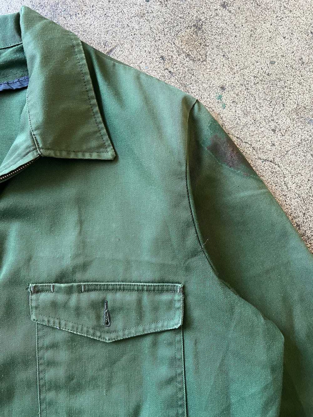 1970s National Parks Two Pocket Green Work Jacket - image 3